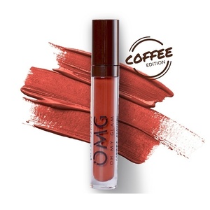 CEK BPOM OMG Oh My Glam Matte Kiss Lip Cream 15 Espresso