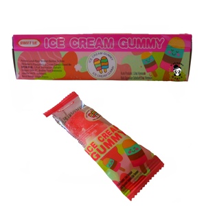 CEK BPOM Sweet Me Permen Lunak Rasa Stroberi Bentuk Es Krim (Strawberry Flavoured Ice Cream Candy)