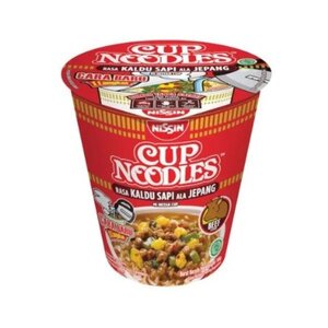 CEK BPOM Cup Noodles Mi Instan Cup Rasa Kaldu Sapi Ala Jepang