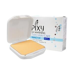 CEK BPOM Pixy Perfect Fit Two Way Cake 02 Yellow Beige