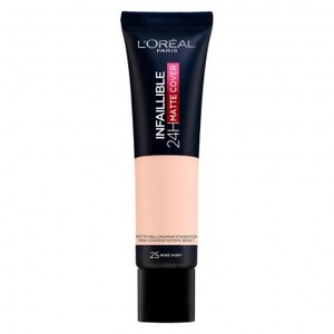 CEK BPOM L'oreal Infallible 24H Matte Cover 125 Natural Rose