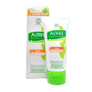 CEK BPOM Mentholatum Acnes Acnes Natural Care Oil Control And Whitening Cream