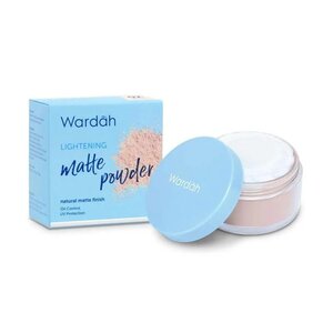 CEK BPOM Wardah Lightening Matte Powder 02. Beige