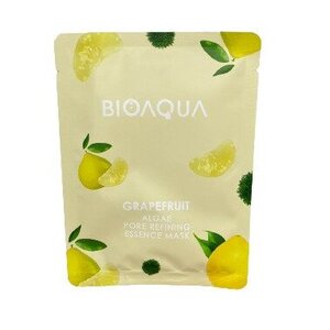 CEK BPOM Bioaqua Grapefruit Algae Pore Refining Essence Mask