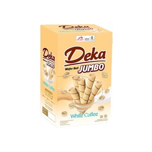 CEK BPOM Deka Wafer Roll Rasa Kopi Putih (White Coffee)