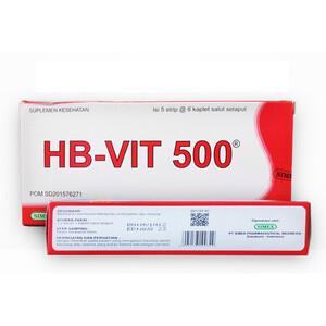 CEK BPOM HB-VIT 500