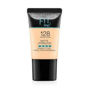 CEK BPOM Maybelline Fit Me! Matte + Poreless Liquid Foundation 128 Warm Nude