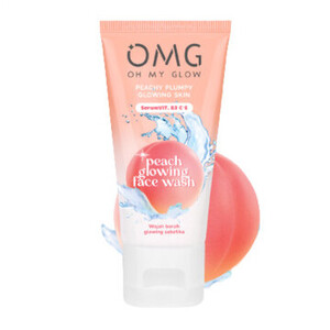 CEK BPOM OMG Oh My Glow Peach Glowing Face Wash