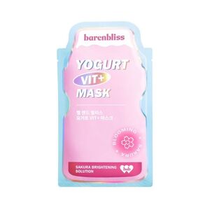 CEK BPOM Barenbliss Yogurt Vit+ Mask Sakura Brightening Solution