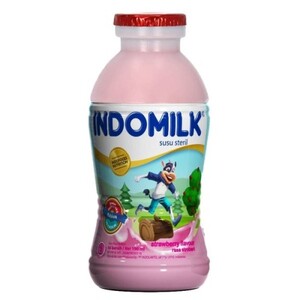 CEK BPOM Indomilk Minuman Susu Steril Rasa Stroberi