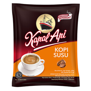 CEK BPOM Kapal Api Minuman Serbuk Kopi dan Susu