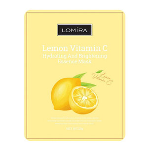 CEK BPOM Lomira Lemon Vitamin C Hydrating And Brightening Essence Mask