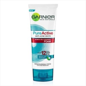 CEK BPOM Garnier Skin Naturals Pure Active Anti-Acne Acne & Oil Clearing Foam