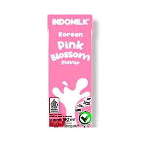 CEK BPOM Indomilk Susu UHT Rasa Korean Pink Blossom