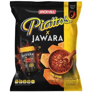 CEK BPOM JacknJill Piattos X Jawara Makanan Ringan Kentang Rasa Sambal Bawang