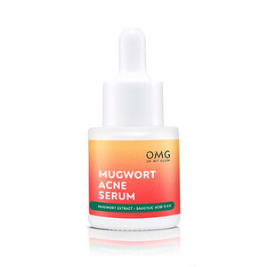 CEK BPOM OMG Oh My Glow Mugwort Acne Serum