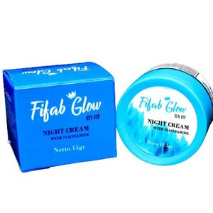 CEK BPOM RF Fifab Glow Night Cream With Niacinamide