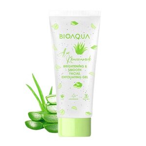 CEK BPOM Bioaqua Aloe Niacinamide Brightening & Smooth Facial Exfoliating Gel