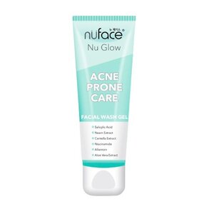 CEK BPOM Nuface Nu Glow Acne Prone Care Facial Wash Gel