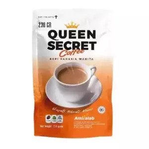 CEK BPOM Queen Secret Minuman serbuk kopi krimer dengan gula aren