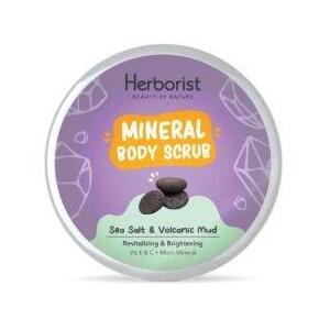 CEK BPOM Herborist Mineral Body Scrub Sea Salt & Volcanic Mud