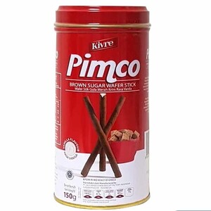 CEK BPOM Jacobis - Finco Wafer Stik Gula Merah Krim Rasa Vanila (Brown Sugar Wafer Stick)