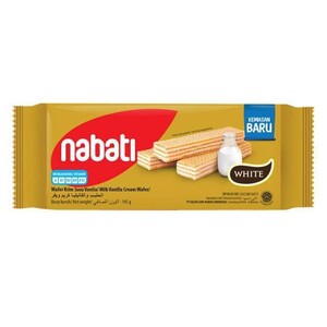 CEK BPOM Nabati White Wafer Krim Susu Vanila