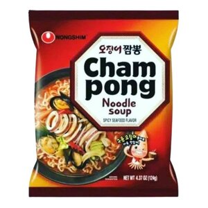 CEK BPOM Nongshim Mi Instan (Noodle Soup Champong)