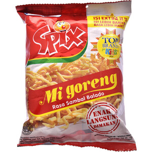 CEK BPOM Spix Makanan Ringan Mi Rasa Sambal Balado