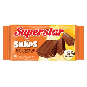 CEK BPOM Superstar Snaps Wafer Salut Cokelat