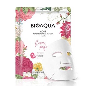 CEK BPOM Bioaqua Rose Yeast Elastic & Tender Mask