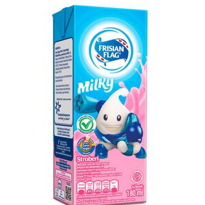 CEK BPOM Frisian Flag Milky Minuman Susu UHT Rasa Stroberi