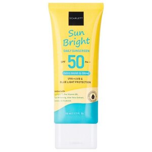 CEK BPOM Scarlett Sun Bright Daily Sunscreen SPF 50 PA +++