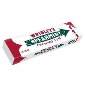 CEK BPOM Wrigleys Permen Karet Rasa Spearmint - Stick (Spearmint Chewing Gum Stick)