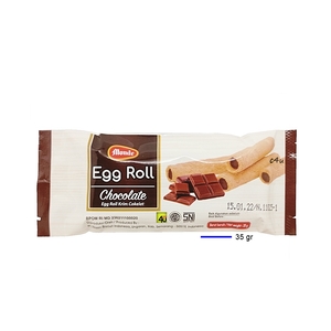 CEK BPOM Monde Egg Roll Krim Cokelat