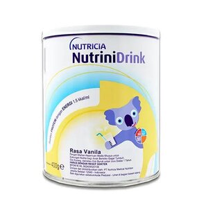 CEK BPOM Nutrinidrink Pangan Olahan Keperluan Medis Khusus untuk Dukungan Nutrisi bagi Anak Berisiko Gagal Tumbuh, Gizi Kurang danatau Gizi Buruk Rasa Vanila untuk Usia Diatas 1 Tahun