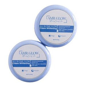 CEK BPOM Amr Glow Whitening Beauty Skin All In One Glow Cream Whitening