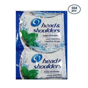 CEK BPOM Head & Shoulders Menthol Dingin + Shampo Anti-ketombe Sachet