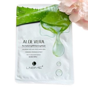 CEK BPOM Lnsme Professional Aloe Vera Revitalizing Whitening Mask