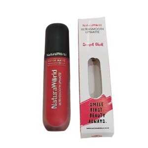 CEK BPOM Naturaworld Hyper Matte Transferproof Ultra Smooth Lipmatte-06 (Sunset Chill)