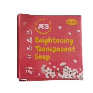 CEK BPOM Zusa JES Brightening Transparent Soap