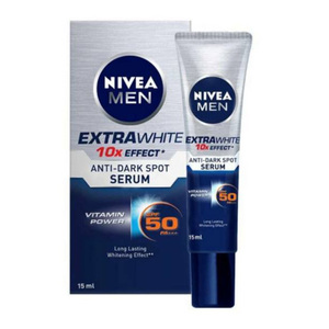 CEK BPOM Nivea Men Extra Bright Anti-Dark Spot Serum SPF50 Pa+++