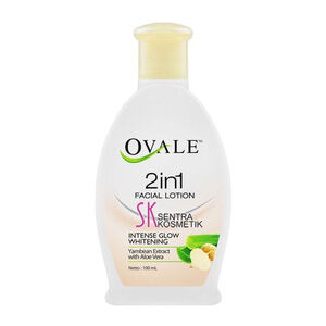 CEK BPOM Ovale 2 in 1 Facial Lotion Perfect Luminous Yambean Extract