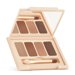 CEK BPOM Wardah Colorfit Quad Eye Palette 01 Brunette Dawn