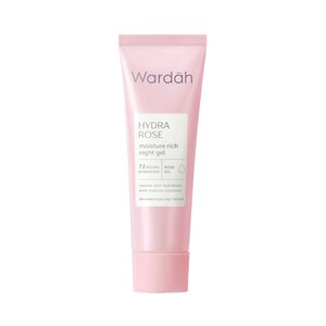 CEK BPOM Wardah Hydra Rose Moisture Rich Night Gel