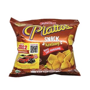 Jacknjill-Piattos Makanan Ringan Kentang Rasa Sapi Panggang