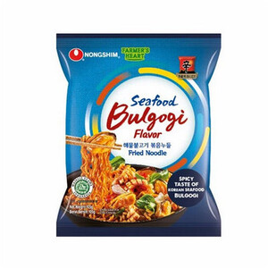 Nongshim Farmers Heart Mi Instan Goreng Rasa Seafood Bulgogi