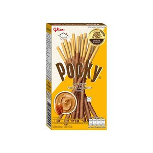 Pocky Biskuit Stik Salut Krim Rasa Almond Dengan Taburan Almond