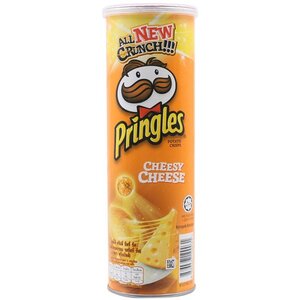 Pringles Makanan Ringan Kentang Rasa Keju (Cheesy Cheese)