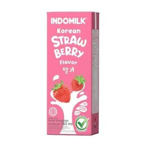 Indomilk Susu UHT Rasa Stroberi